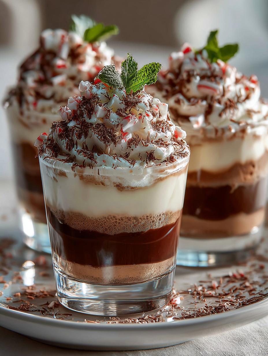 Delicious Baileys Peppermint Mocha Shots for Festive Cheer - Baileys Peppermint Mocha Shots - additional detail