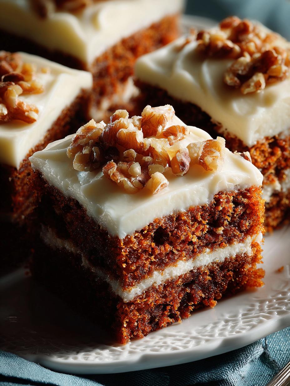 Carrot Cake Bars with