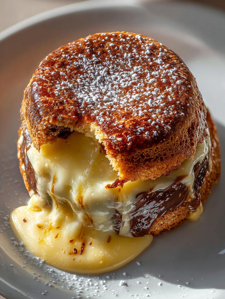 Indulge in 7 Irresistible Cheeseburger Lava Cake Recipes - Cheeseburger Lava Cake - main visual representation