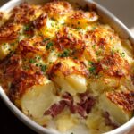 Corned Beef Potato Cheesy