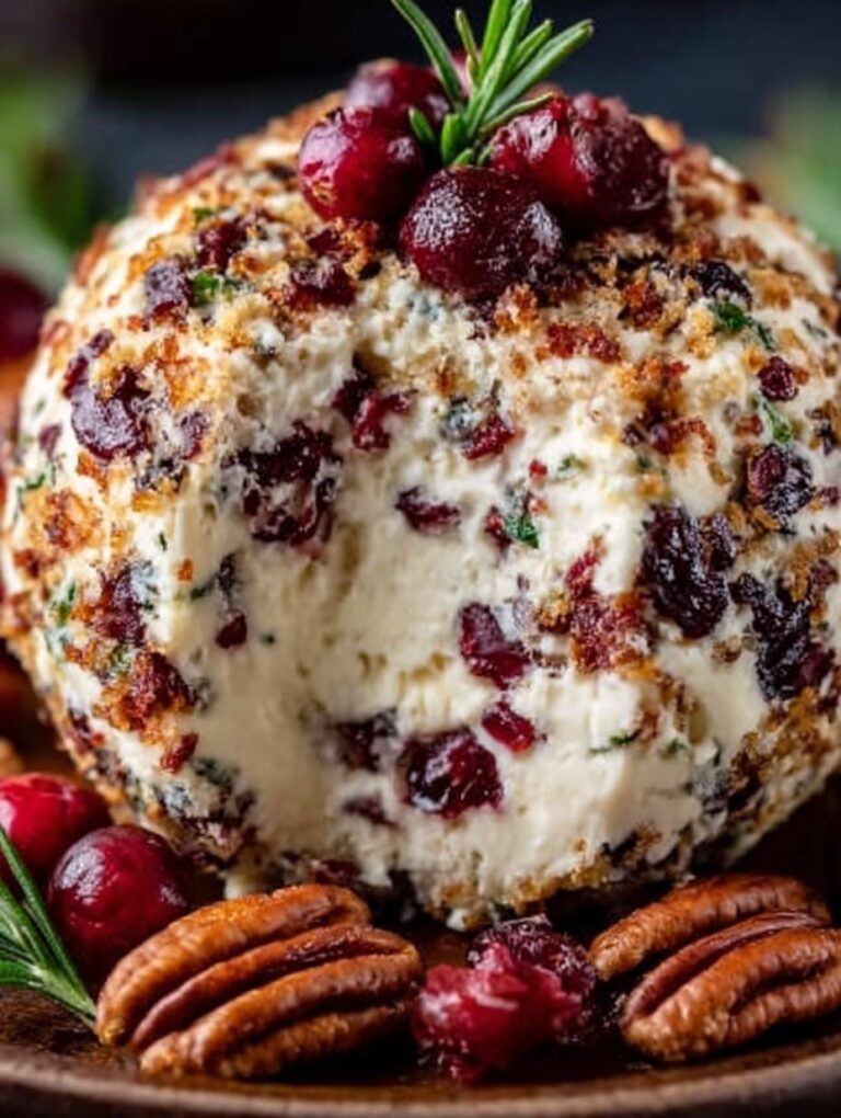 Cranberry Pecan Cheese Ball