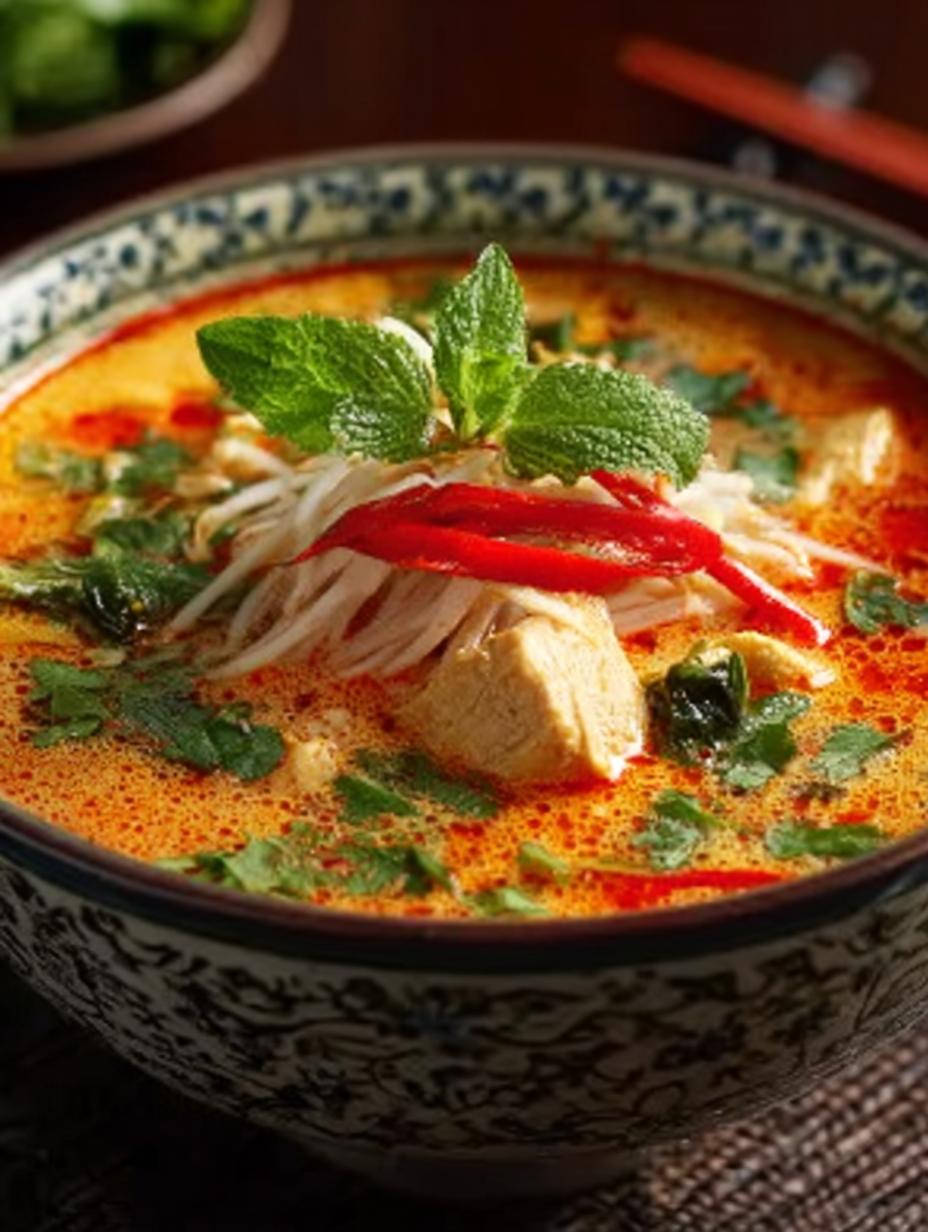 Creamy Thai Red Curry Noodle Soup Delight in 5 Easy Steps - Creamy Thai Red Curry - additional detail