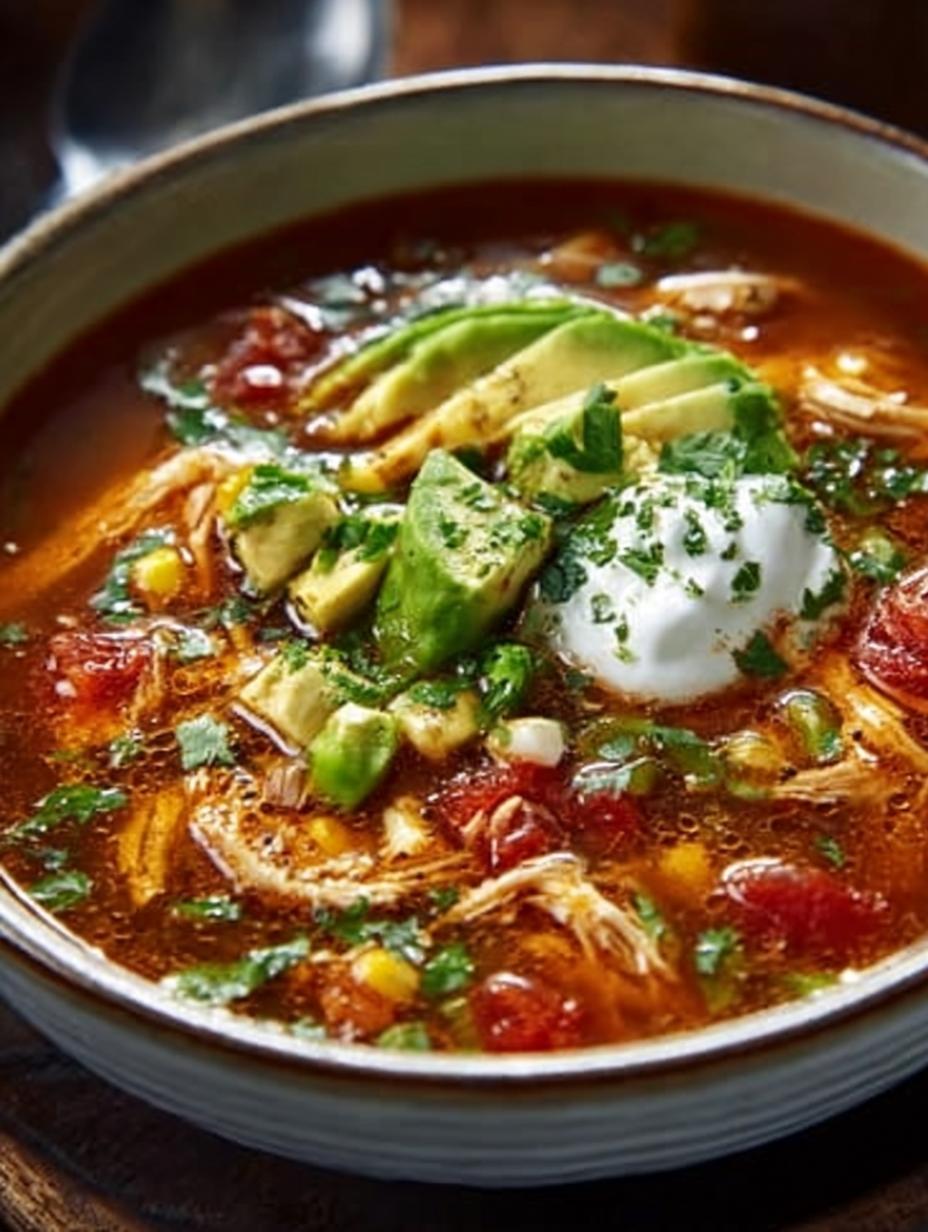 Crockpot Chicken Tortilla Soup: 10 Simple Steps to Comfort - Crockpot Chicken Tortilla Soup - additional detail