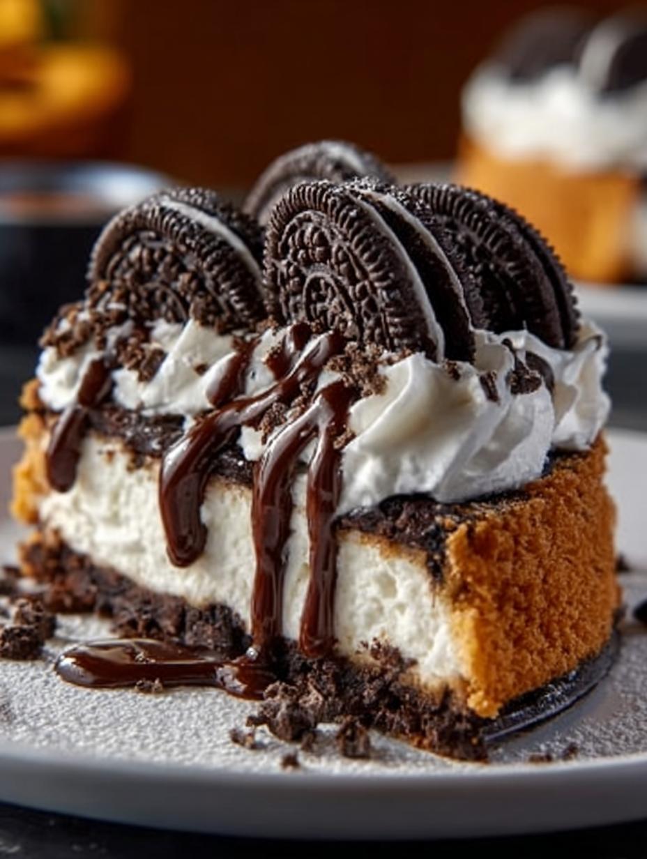 Irresistible Oreo Crunch Cheesecake