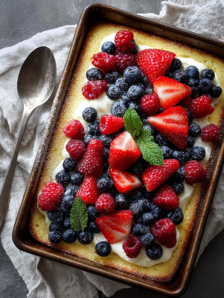 Lemon Berry Sheet Pan