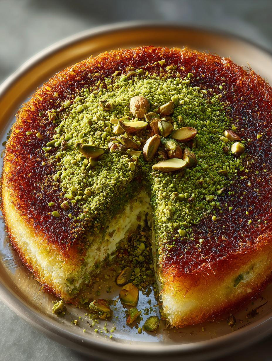 Luxurious Layers Pistachio Knafeh