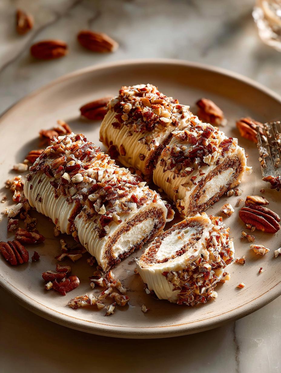 Old Fashioned Pecan Logs