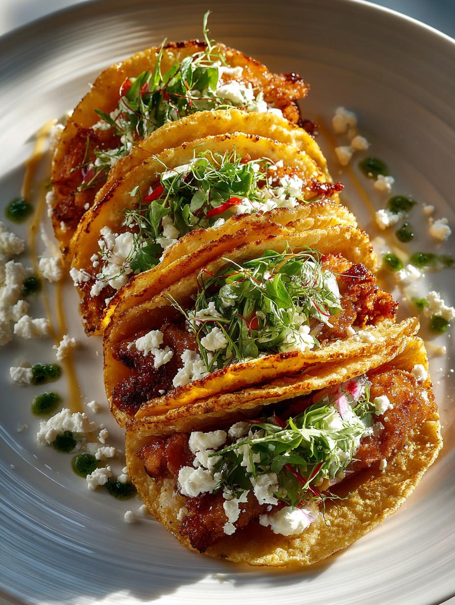 Potato Tacos with Green