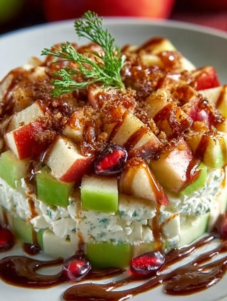 Delicious Snicker Apple Salad: A Sweet Twist on Tradition - Snicker Apple Salad - main visual representation